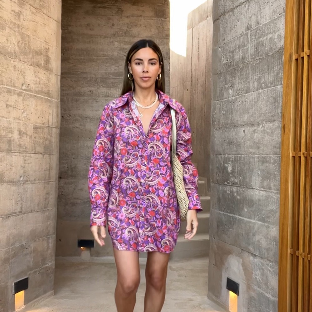 Tell Your Friends shirt dress
